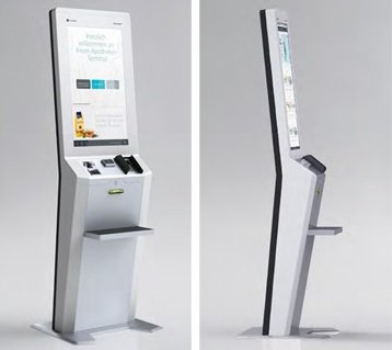 Borne digitale Rowa V point de commande