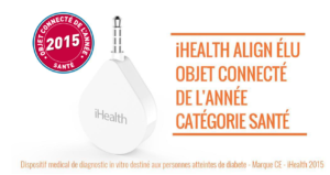 ihealth-align-objet-connecte-2015 Glucomètre connecté iHealth Align